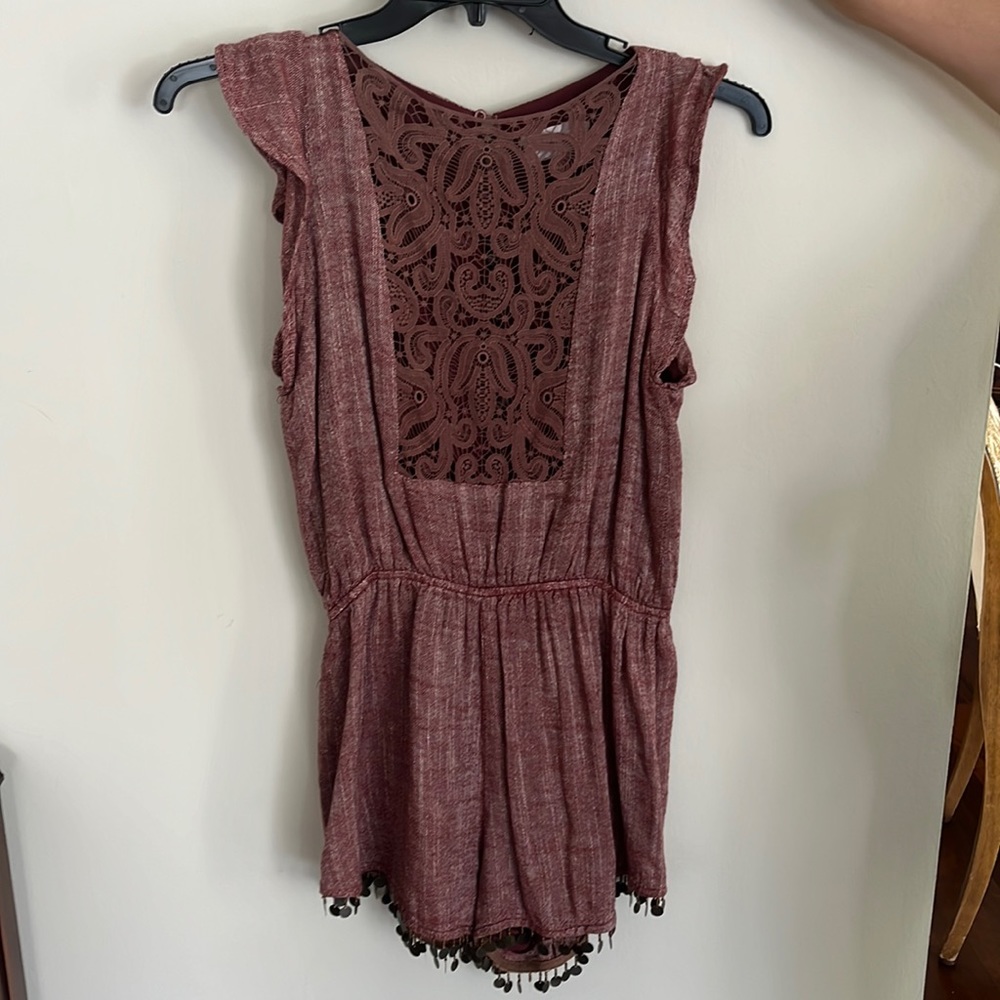 Line & Dot Romper